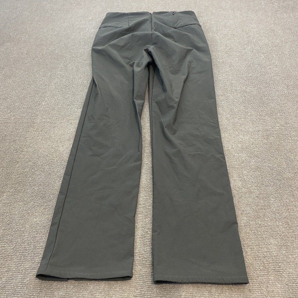 Athleta Pants‎ Womens 4 Gray Flare High Rise Recycled Nylon Spandex Yoga Gym